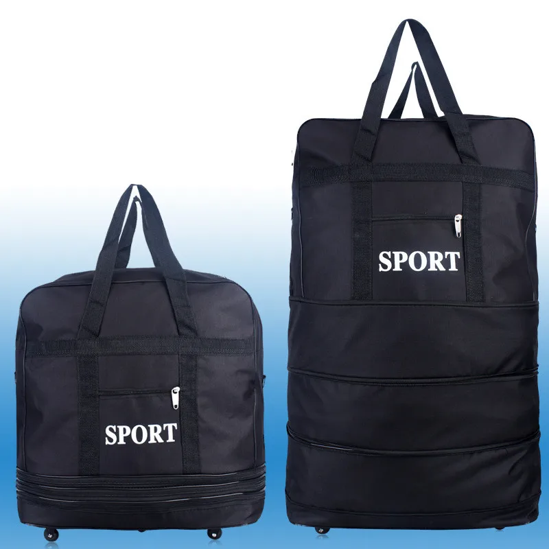 

2019 Ryanair Foldable Hand Luggage Wheeled Travel Cabin Fold up Bag Travel Carry Bag Flight Folding Hard Case Airline bag