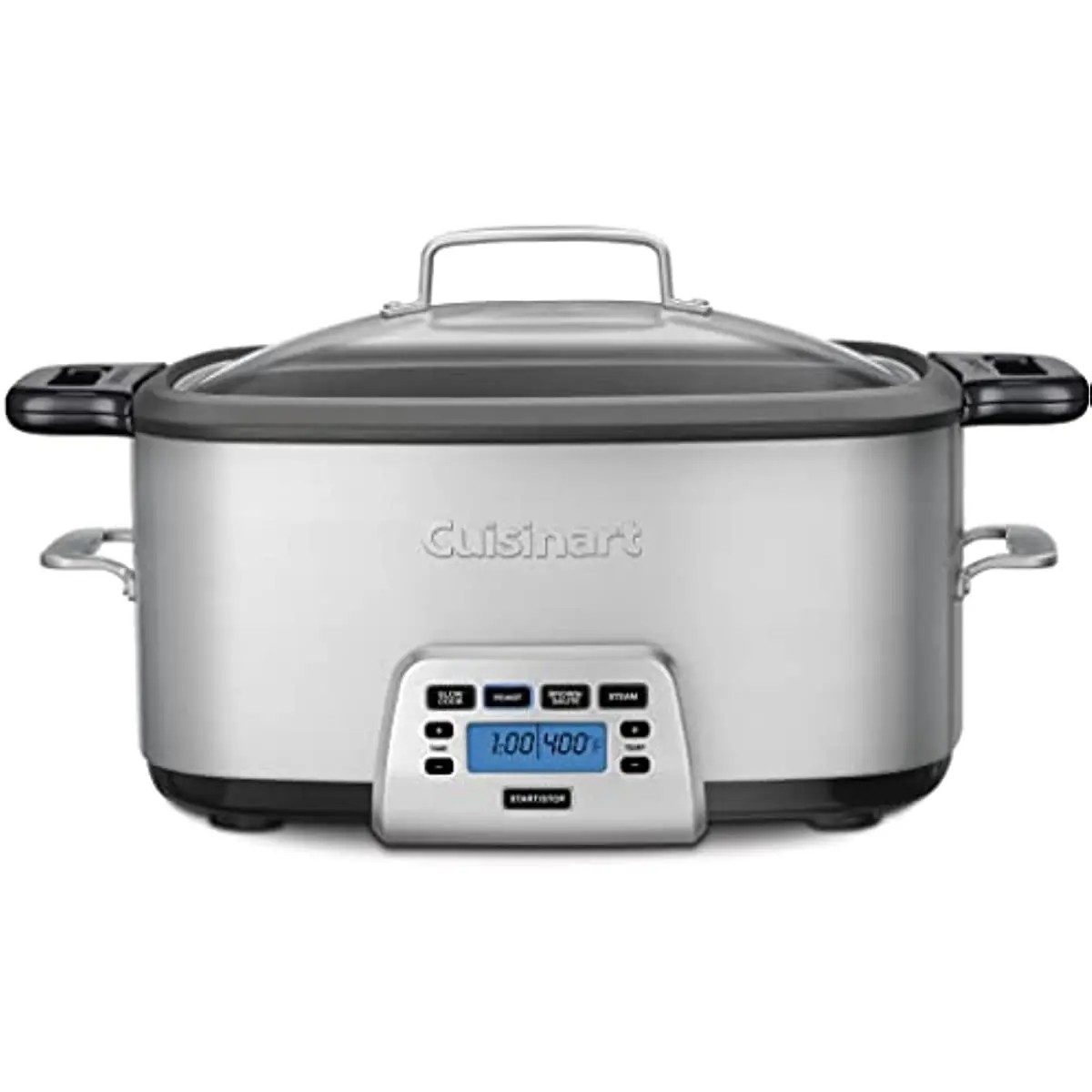 

Cuisinart MSC-800 7-Кварта 4-в-1 готовая Центральная мультиварка, нержавеющая сталь/черный