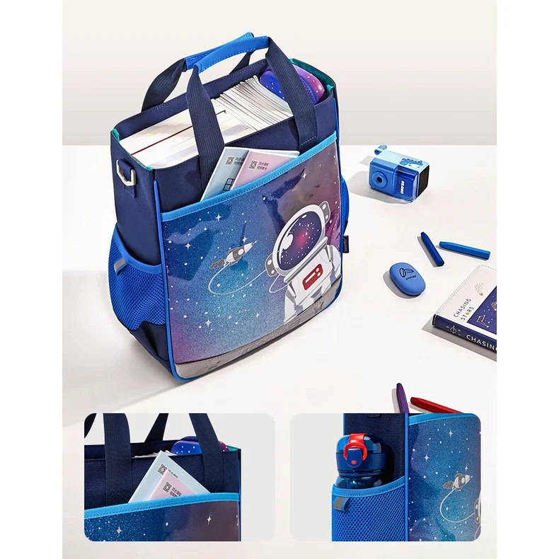 Children Astronaut Unicorn Cute Cartoon Tutorial Bags New Primary Girl Boy Large Capacity Fashion Shoulder Bag for Students Hot