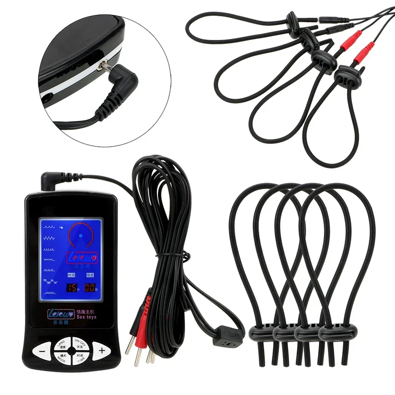 Электрический шок бондаж набор секс-игрушки для взрослых игры женские анальные