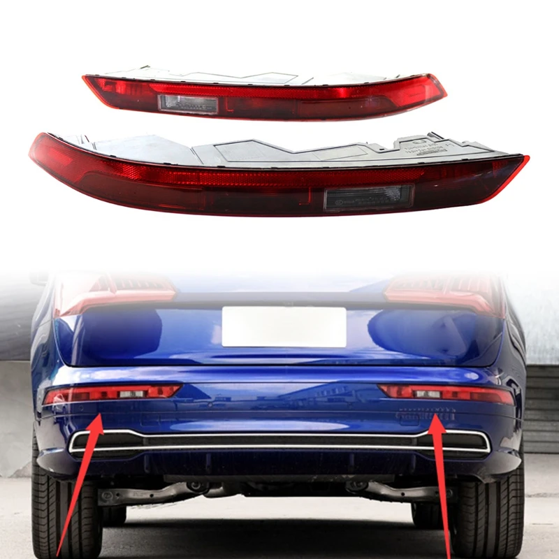 Задний бампер для автомобиля задний фонарь тормоза Q5 Q5L 2018 2019 2020 2021 80A945069 80A945070 1