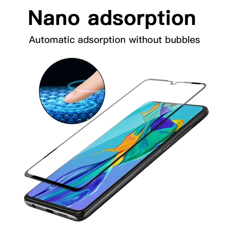 Защитное стекло Full Tempered Glass для Xiaomi Redmi Note 7 8 8T 9 9S Pro 5G Screen Protector 7A 8A 9A 9C K30.
