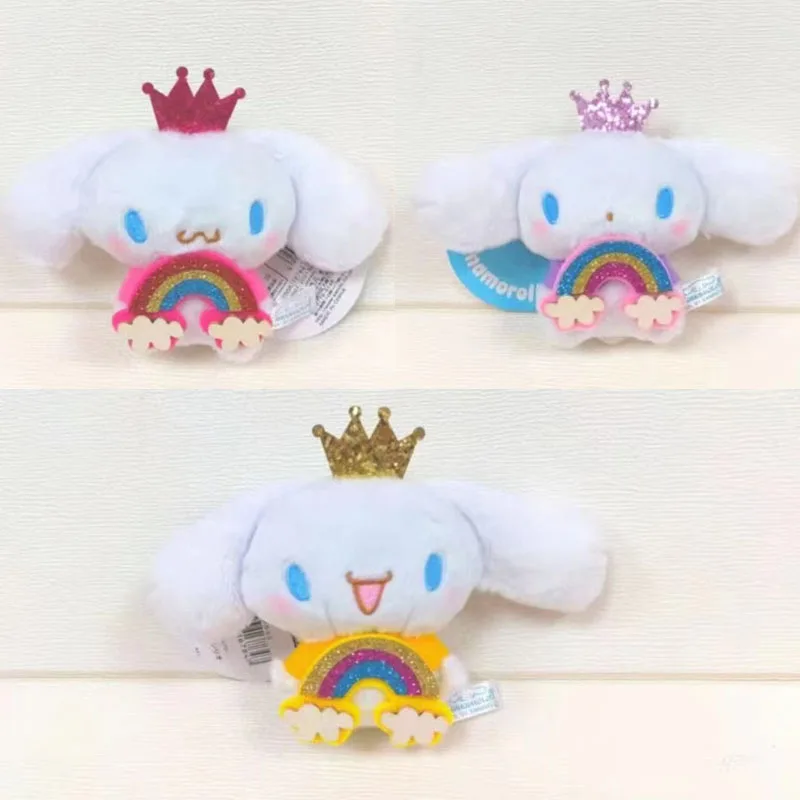 

Japan Anime Sanrio Stuffed Doll Cinnamoroll Soft Plush Cute Bag Pendants Toy Kids Christmas Gifts