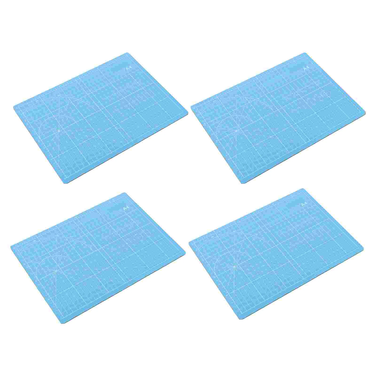 

4Pcs Multi-function Cutting Mats Professional Quilting Cutting Pads Safe Cutting Tools