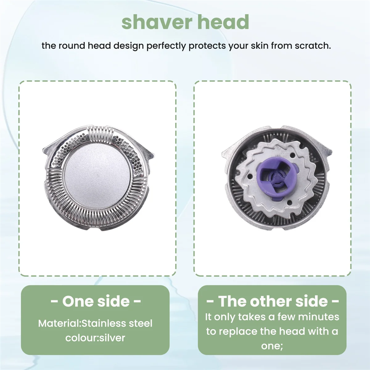 Лезвие HQ8 для Philips Norelco Aquatec сменные головки совместимые с бритвенными лезвиями