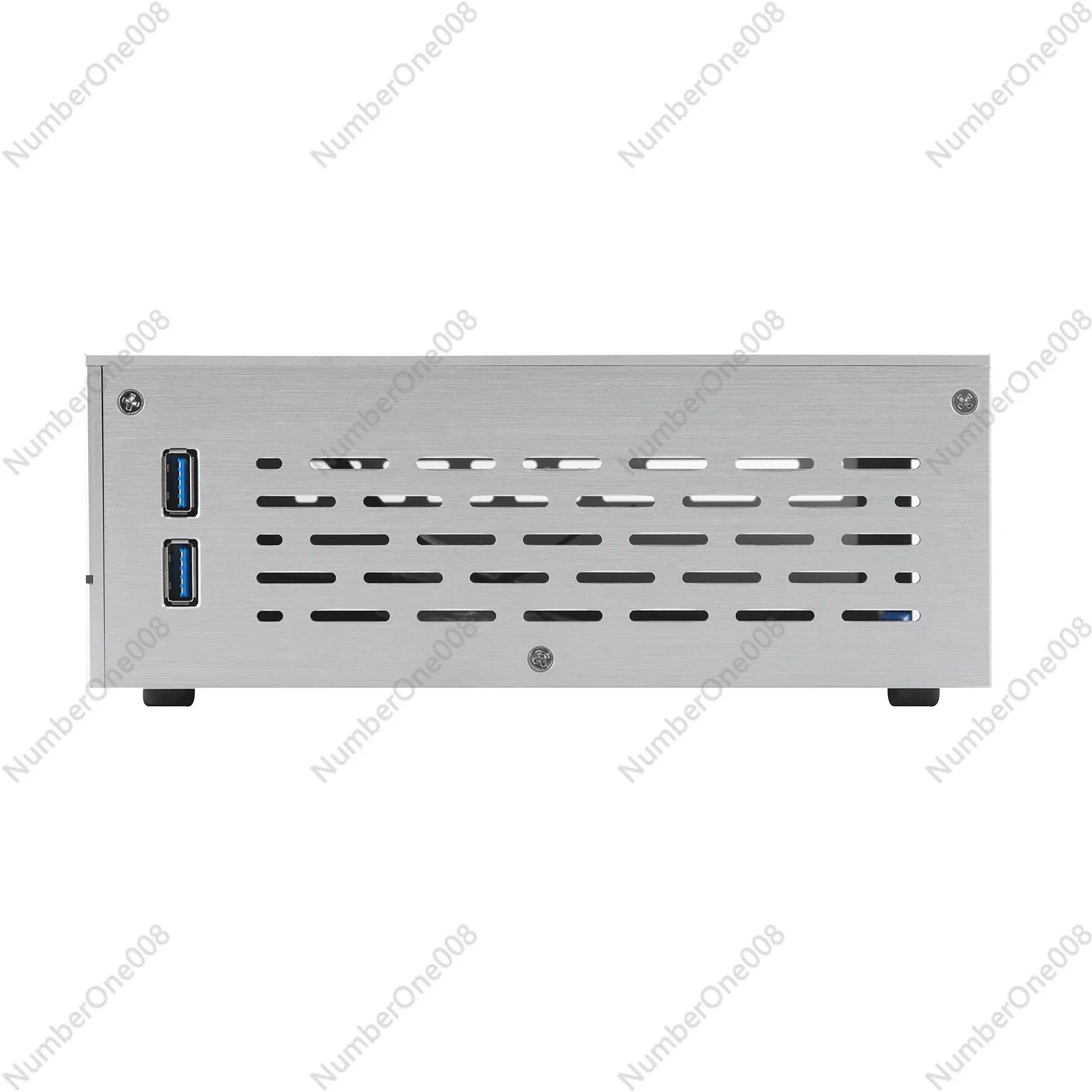 SKTC A01 Портативный корпус из алюминиевого сплава стекла 17*17 ITX для основной платы