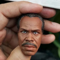 16 scale model figure accessory unpaintedpainted headsculpt danny glover bomber for 12inch action figure male body collection