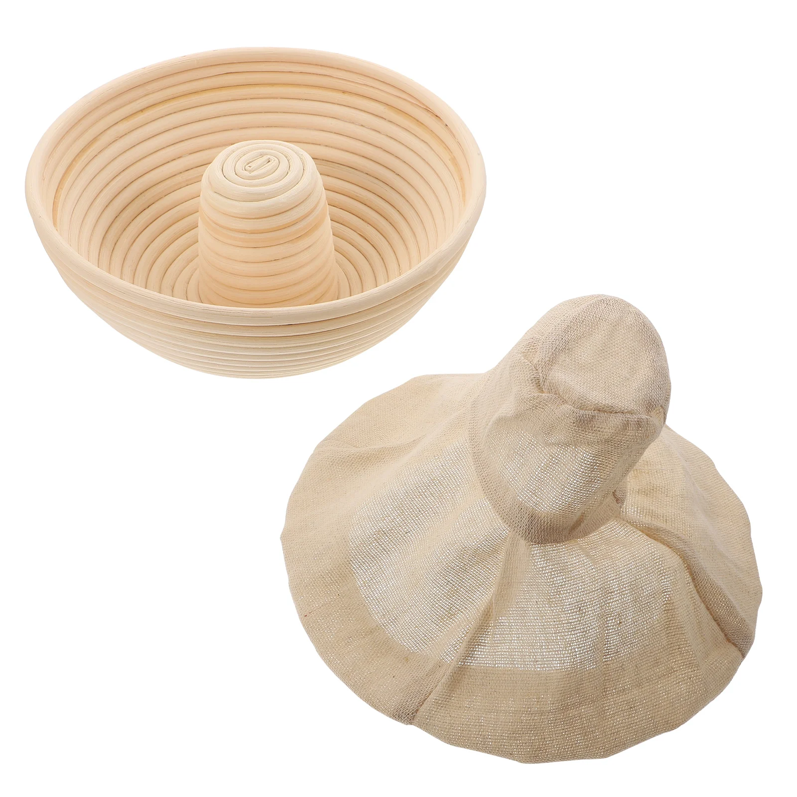 

Bread Fermentation Basket Baking Accessory Rattan Container Kitchen Supply Woven Food