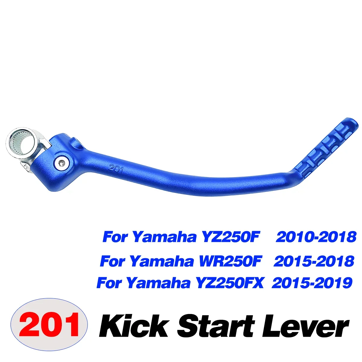 

Для Yamaha YZ125 YZ250 YZ250F YZ250X YZ250FX YZ450F YZ450FX WR250F WR450F WR Мотокросс с ЧПУ Кованая педаль стартера