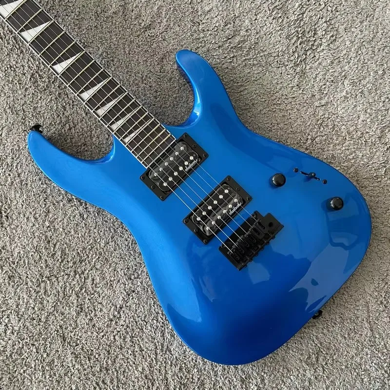 Электрогитара Jackson JS22 DKA Metallic Blue с 24 ладами и двойным блокирующим тремоло - Новая (art.: 3920d899ab474) - 3920d899ab474
