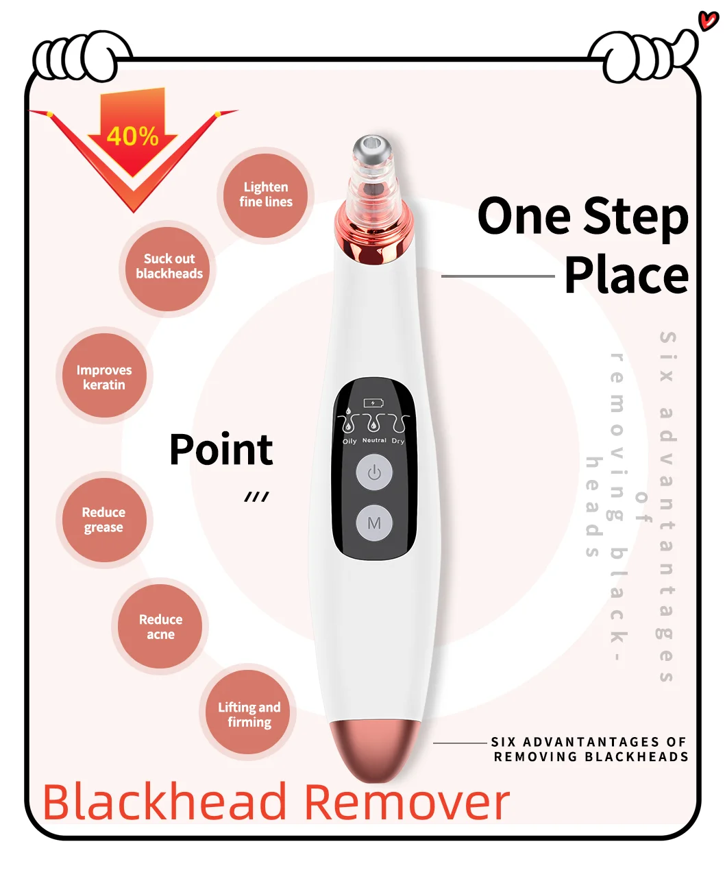 

Remove Blackhead Acne Facial Nose Electric Nose Inhaler Electric Skin Pore Cleaner Skin Beauty Care Cleaner Beauty Instrument