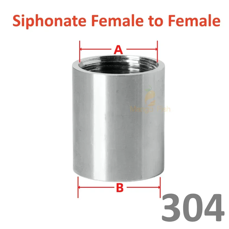 

Редуктор фитинг нержавеющая сталь 1/8" 1/4" 1/2"