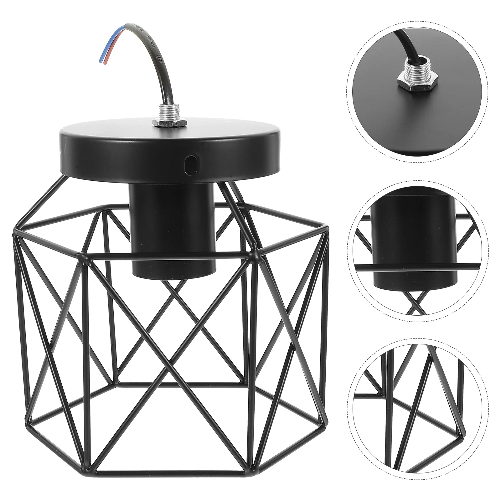 

Потолочная лампа в американском стиле, внутренняя подвесная стандартная нордическая промышленная декоративная железная лампа