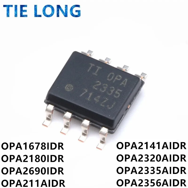 Набор микросхем opa690ложенный opa1678ложенный opa2180ложенный opa2690ложенный OPA211AIDR OPA2141AIDR OPA2320AIDR OPA2335AIDR 2335 OPA2356AIDR Sop-8, 5 шт.