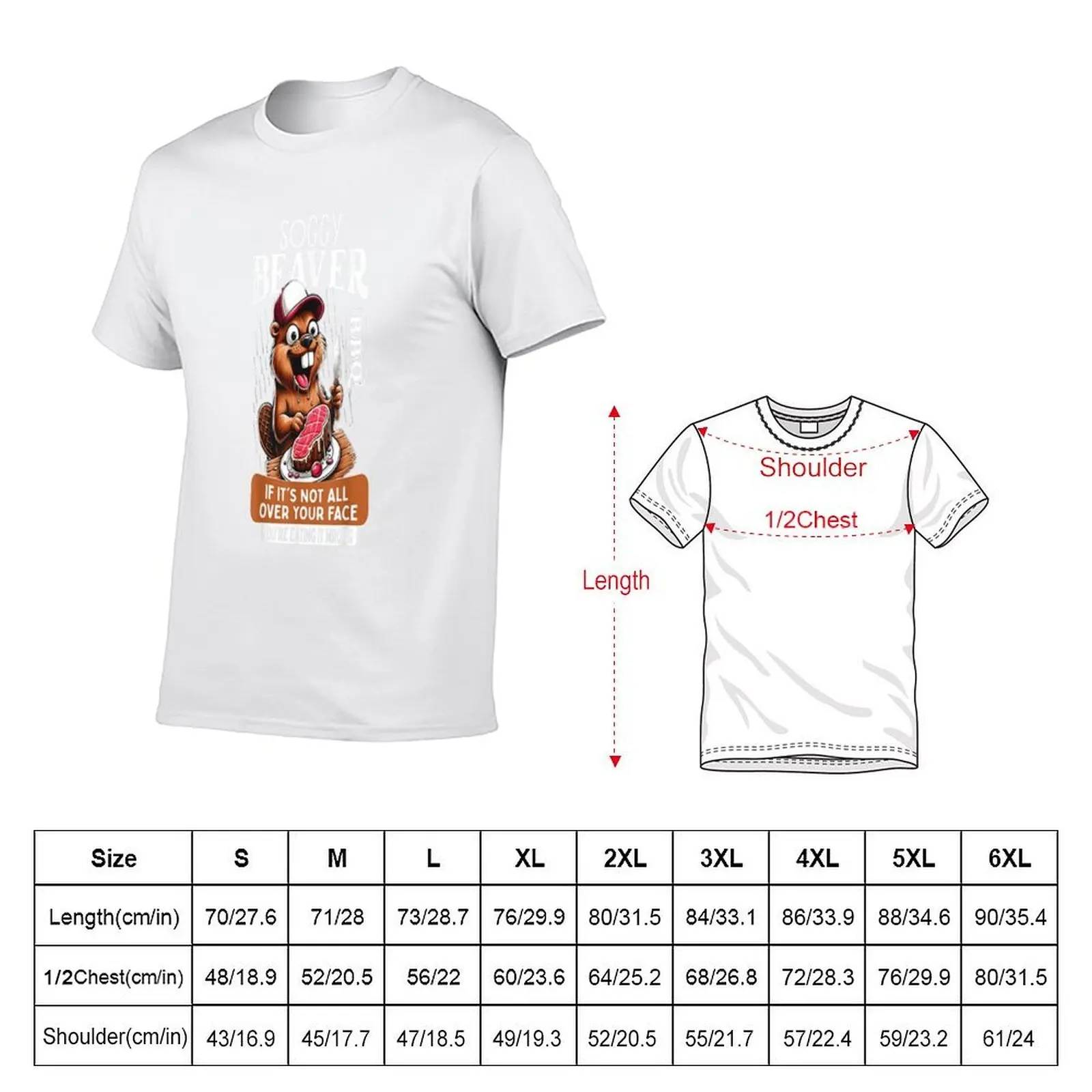 Футболка Soggy Beaver, мужские хлопковые футболки, дизайнерская футболка (art.: 3920d18fcf73b) - 3920d18fcf73b