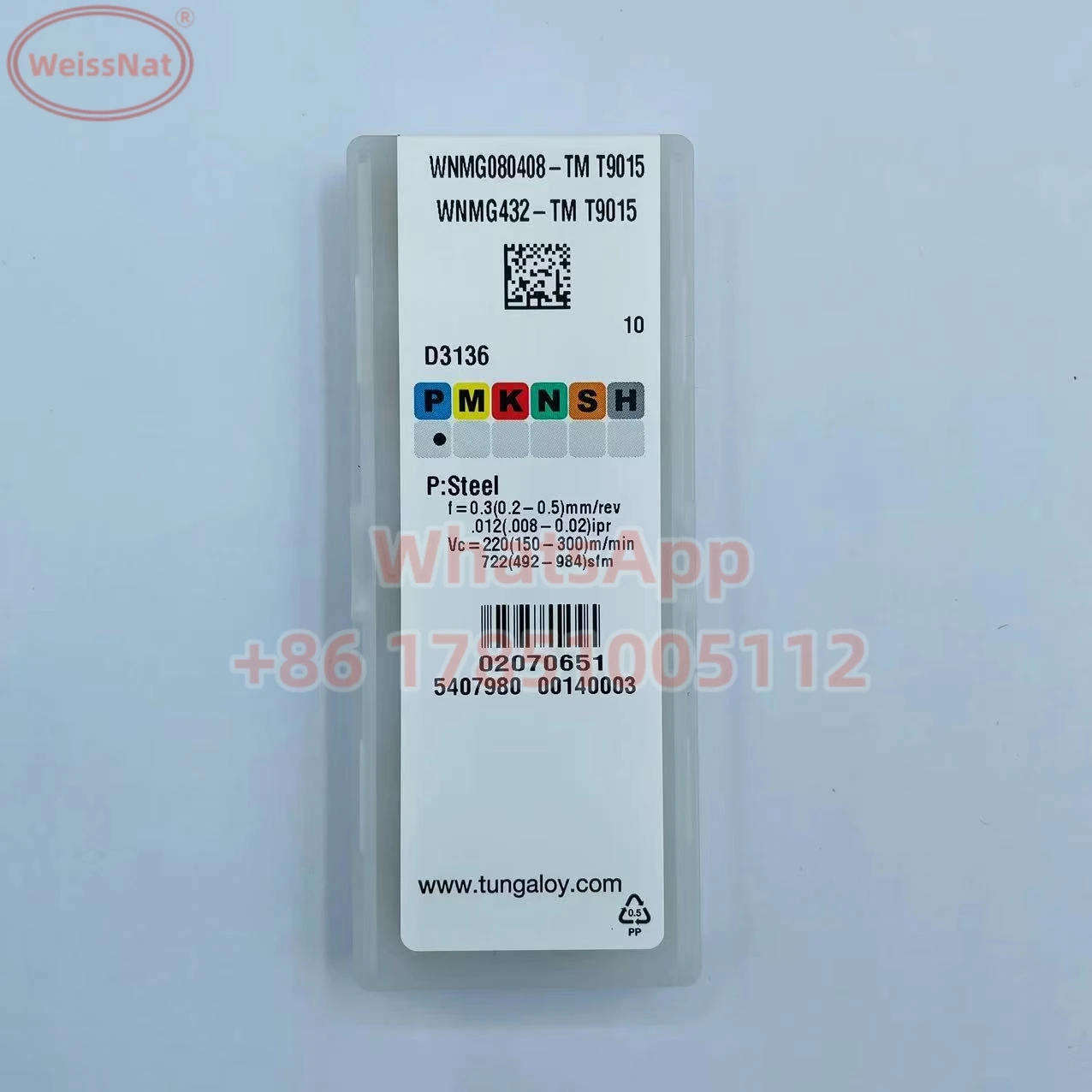 Карбидные вставки для токарного станка Tungaloy WNMG060404 WNMG060408 WNMG080404 WNMG080408 WNMG080412-TM