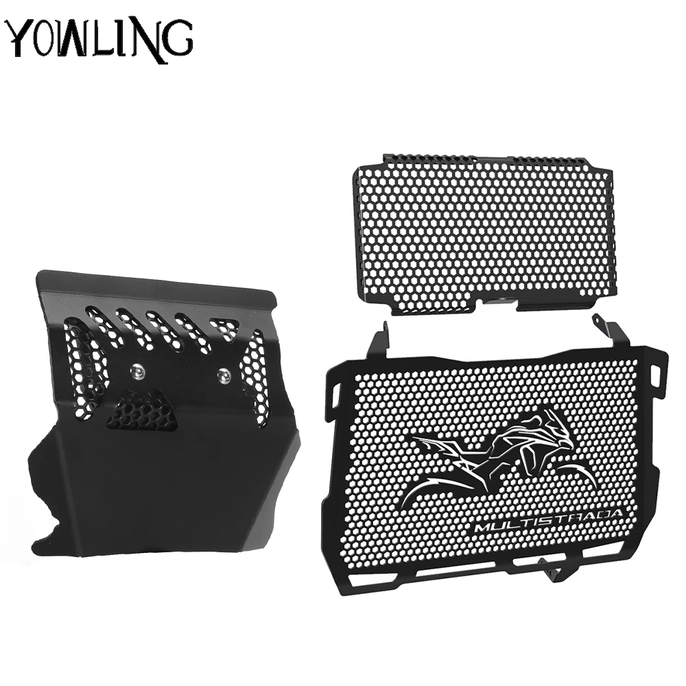 Для Ducati Multistrada 1260 1200 Enduro Pro 2019-2021 Защита радиатора Решетка бака Щит Кулер двигателя
