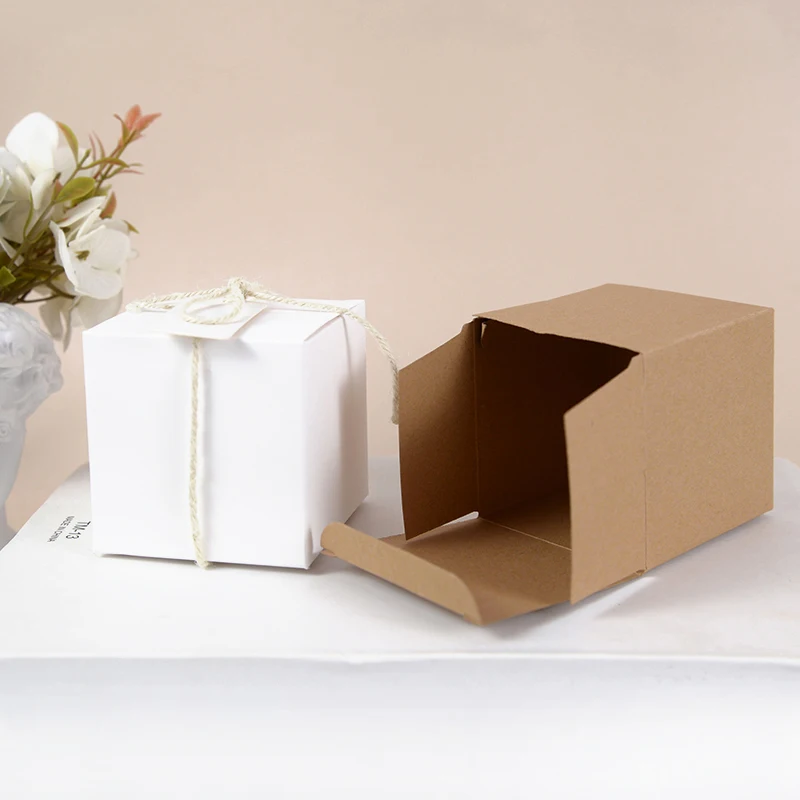 10 шт. квадратные коробки для конфет 7 х7 см |