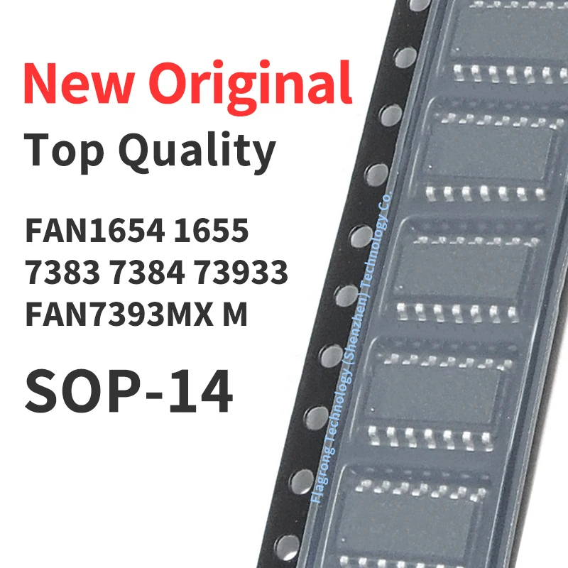 

10 шт. FAN1654 FAN1655 FAN7383 FAN7384 FAN73933 FAN7393 MX M SMD SOP14 чип IC новый оригинальный