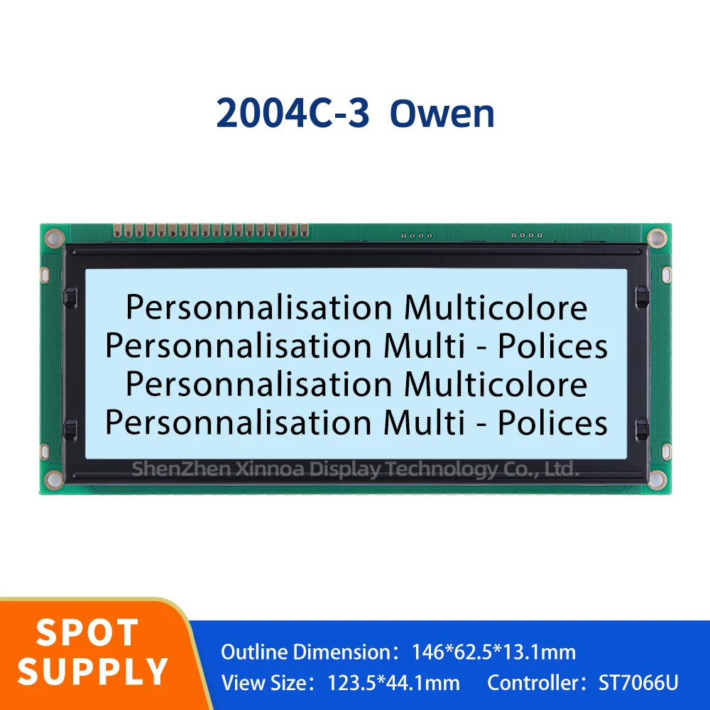 Экспортный модуль персонажей 20X4 в Европу и Америку 5 В 3 дополнительный ST7066U серая