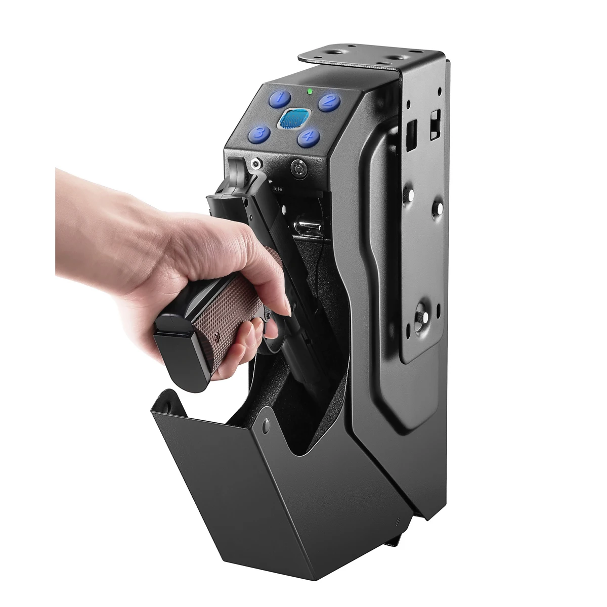 Дешево Электронный цифровой пистолет TSA, сейф с паролем, бумажный Сейф для пистолета