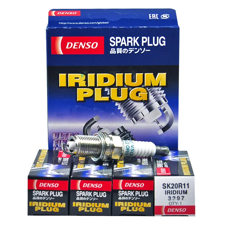 

SK20R11 3297 Свеча зажигания DENSO для TOYOTA CAMRY COROLLA HARRIER HIGHLANDER LAND CRUISER PREVIA RAV 4 BMW E46 E90 E60 E70 E84