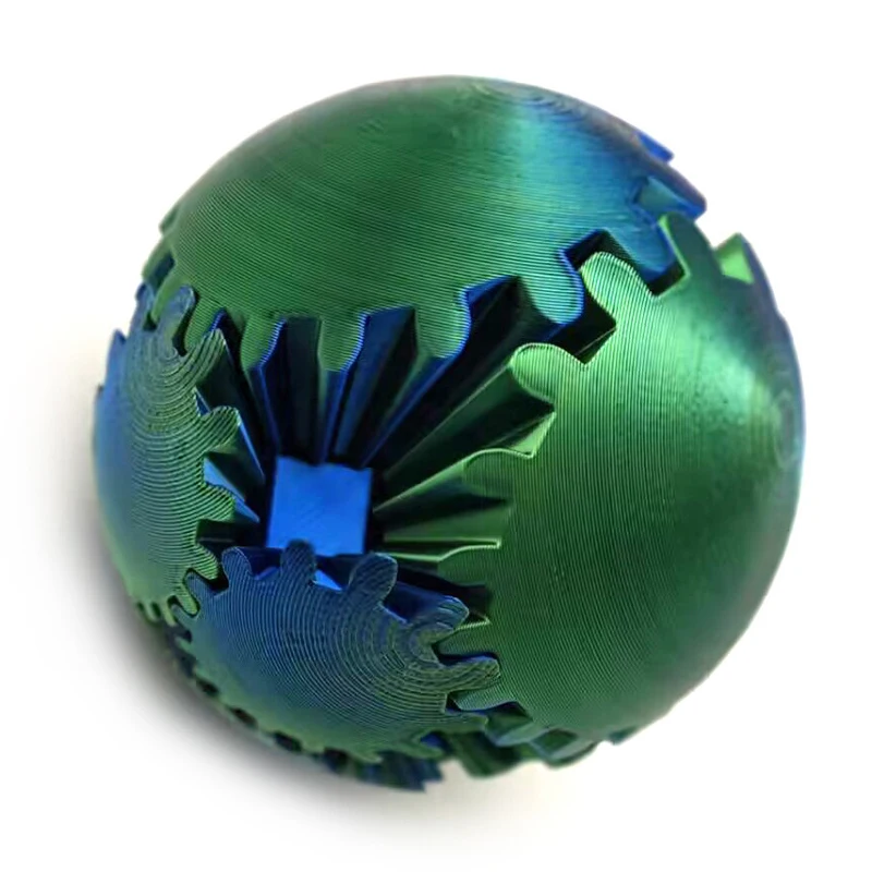 Мяч шестерни с 3D принтом мяч вращающийся шар куб игрушка-непоседа идеально