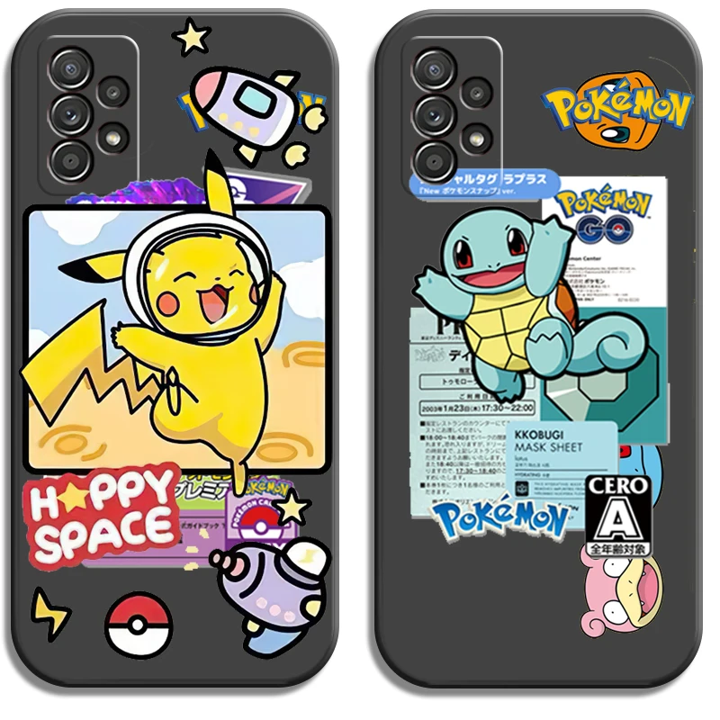 

Pokemon Pikachu Phone Cases For Samsung Galaxy S22 Ultra S20 FE S20 Lite S20 Ultra S21 S21 FE S21 Plus Ultra Carcasa Coque