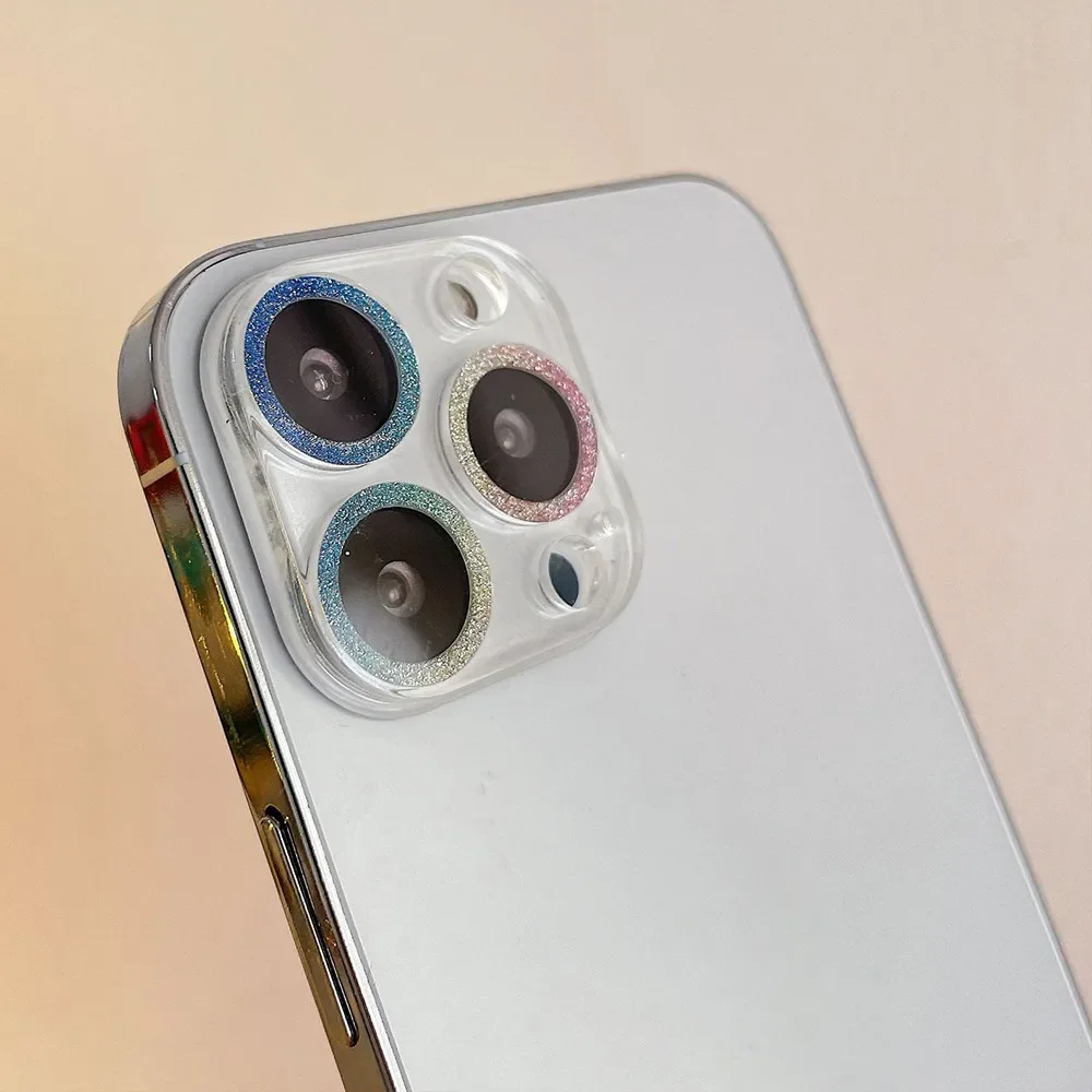 Прозрачный чехол для ПК Starry задней камеры Iphone 15 16 Pro Max Aifon защитное кольцо панели