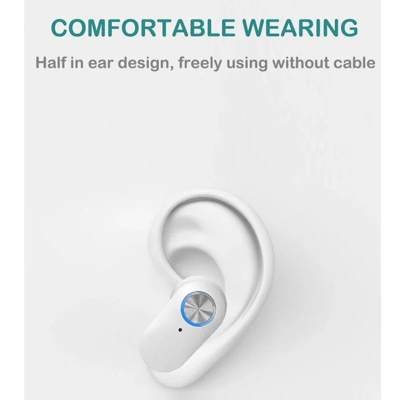 Беспроводные наушники YD06 с микрофоном-вкладышем и дисплеем Bluetooth-наушники