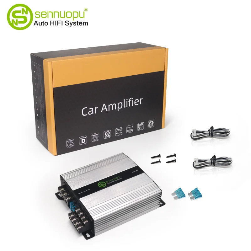 Sennuopu Автомобильная аудиосистема и усилители Автомобильный усилитель звуков Dsp