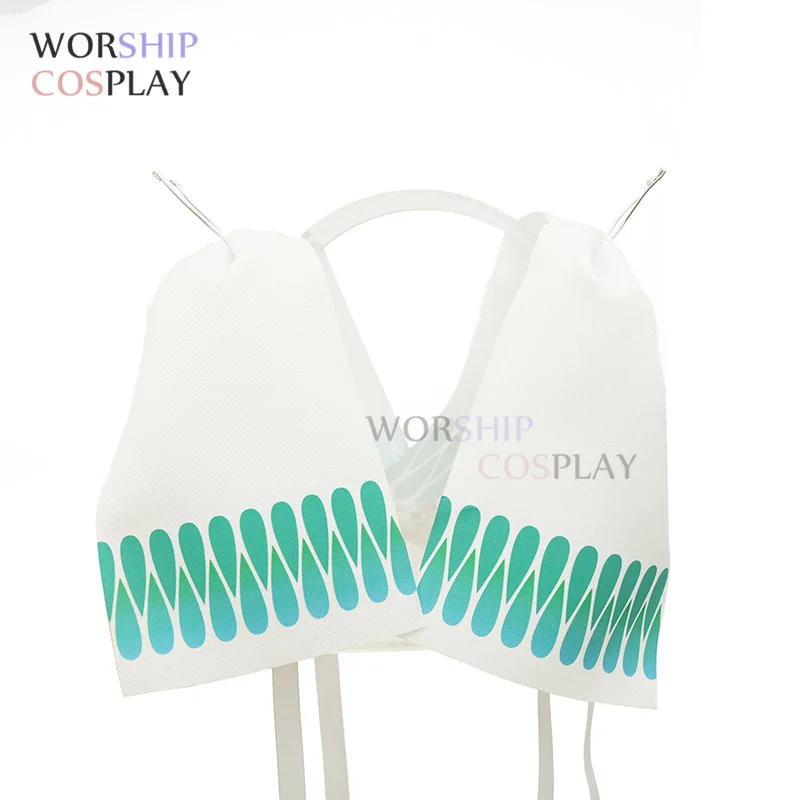 Аниме Накано Нино Косплей Парик Короткие Розовые Белые Градиентные Волосы Лук