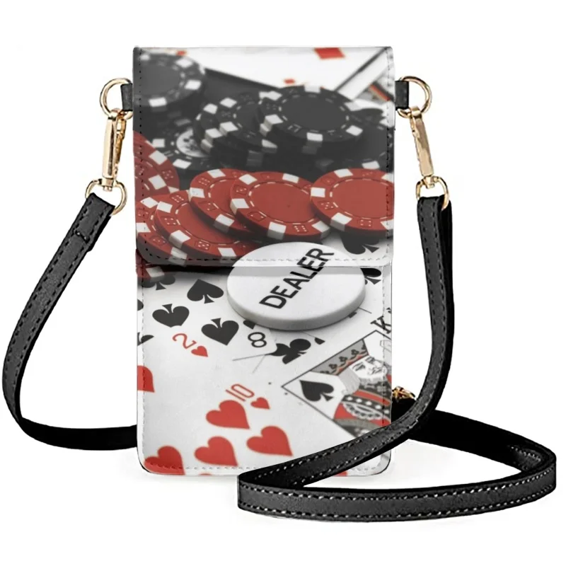 

Playing Cards 3D Print Lanyard Neck Strap ID Card Pass Moblie Phone USB Badge Holder Porte Bus Bank Credit Case Cover Accesso