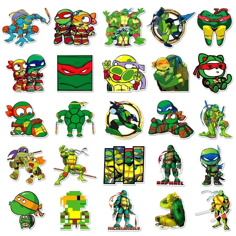 Набор наклеек Bandai Teenage Mutant Ninja Turtles