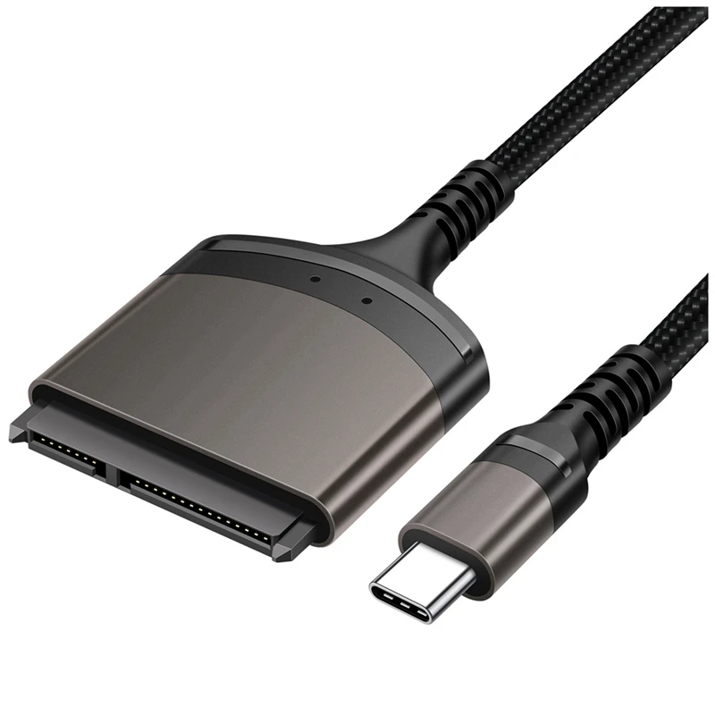 

TYPE-C к SATA 3,0 кабель Sata к USB C адаптер SATA кабель жесткого диска 22 Pin Sata III для ПК