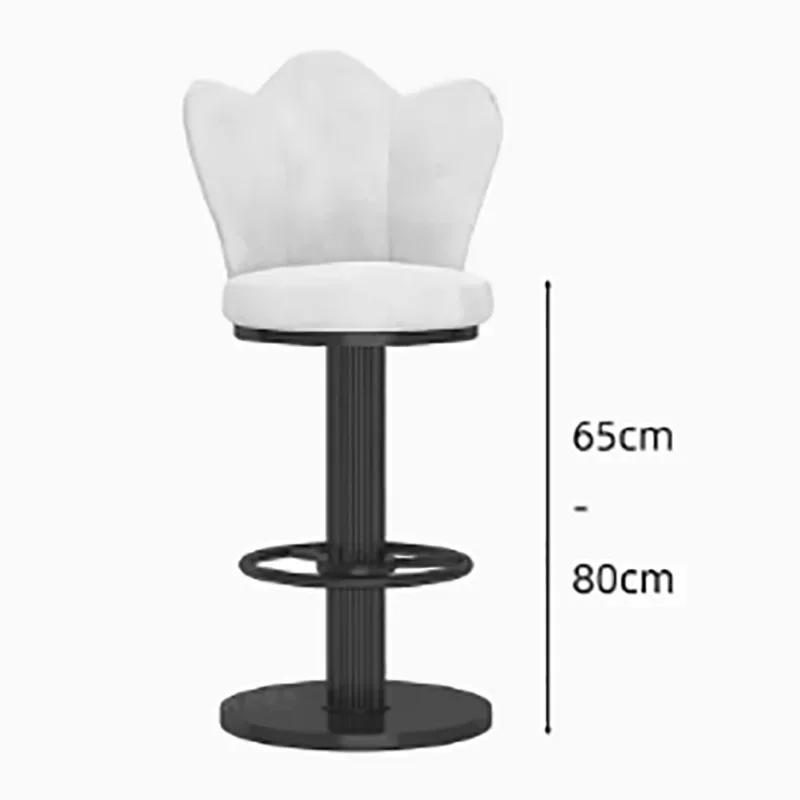 Высокий барный стул дизайнерская мебель для кухни макияж парикмахерский