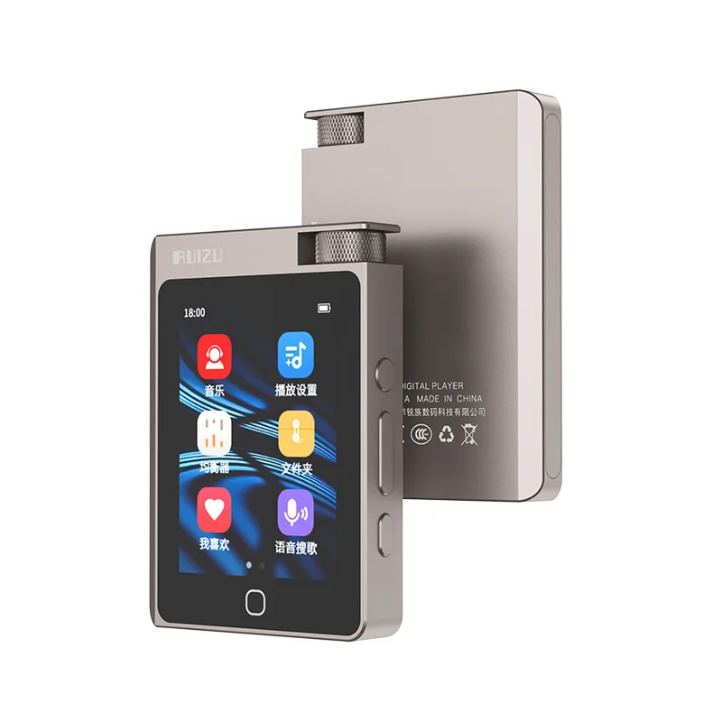 

Hi-Fi портативный музыкальный плеер MP3 DSD256 HD, декодирование без потерь, аудиофил Walkman Bluetooth 5,0 EQ звук 128G расширенная Память