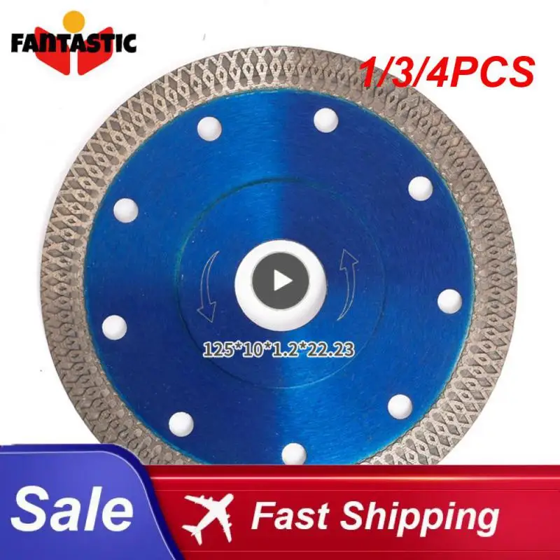 

1/3/4PCS Turbo Saw Blade Granite Marble Cutting Disc Porcelain Tile Ceramic Blades 3 Sizes for Angle Grinder Saw