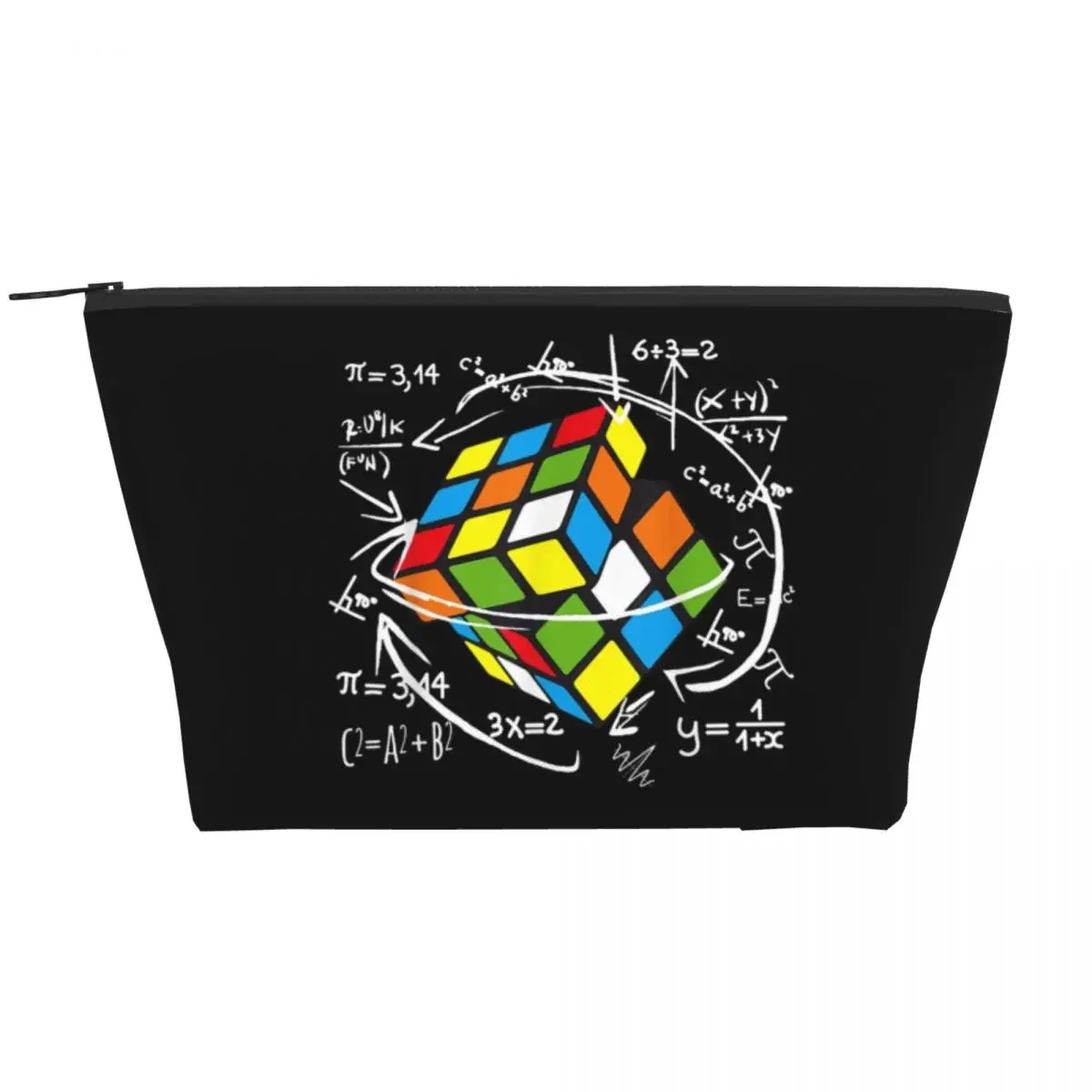 Косметичка для женщин с математическим рисунком любителей математики