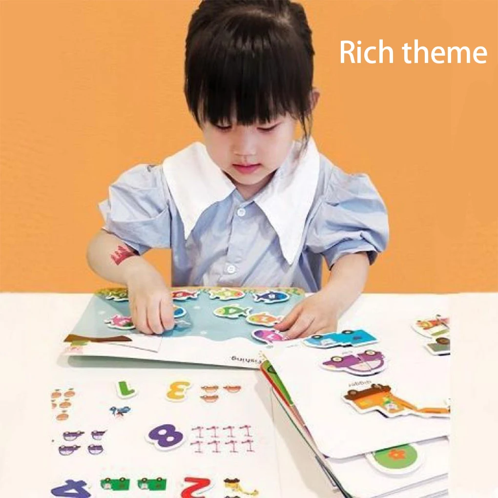 

Kids Paste Busy Book Toy Educational Sticker Toys Kindergarten Entertainment
