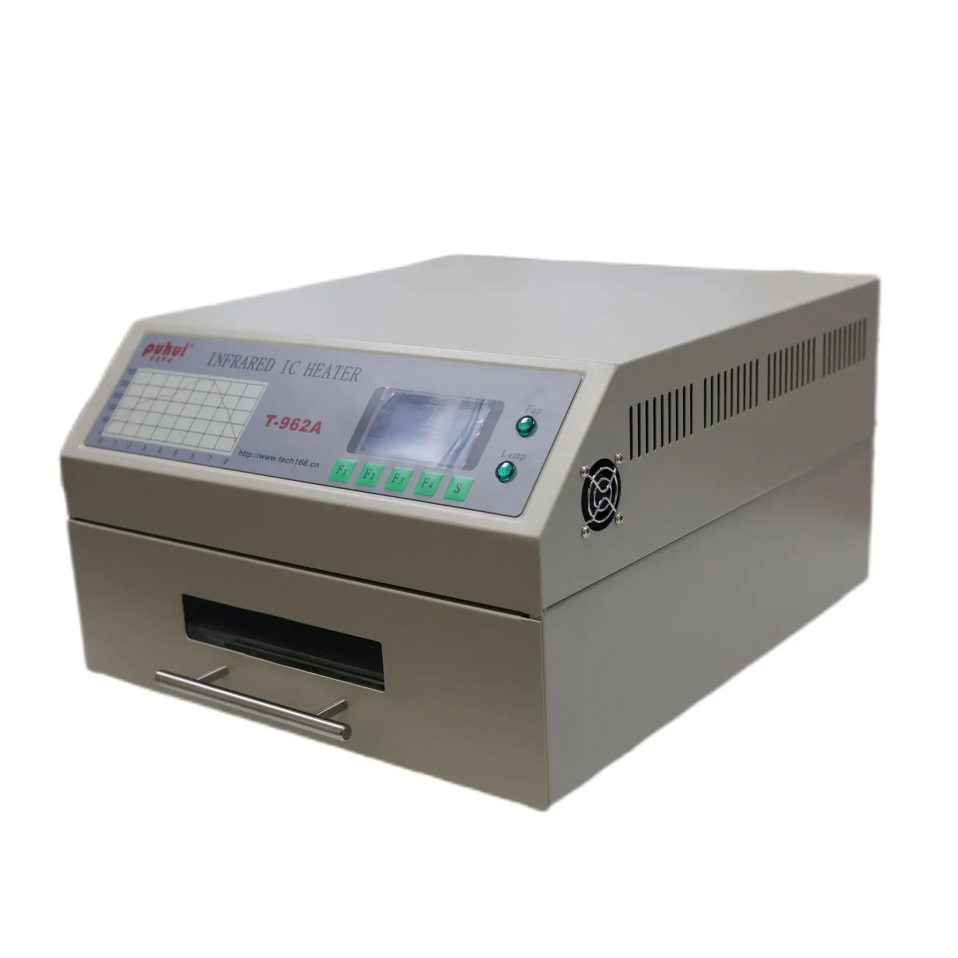 Инфракрасный нагреватель PUHUI T962A настольная духовка для заправки BGA SMD SMT