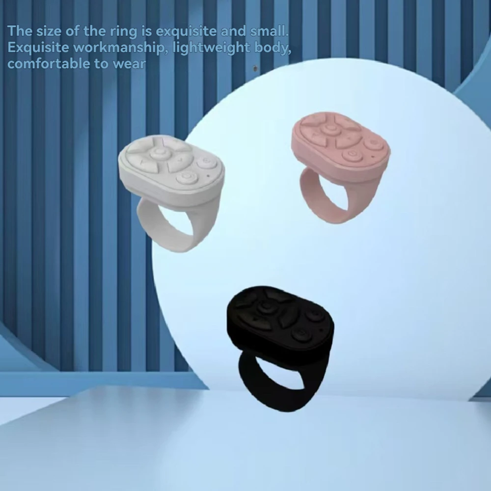Фото Xiaomi Blutooth пульт дистанционного управления для Tiktok прокрутки пальцев пульт дистанционного управления мобильного телефона видео пульт дистанционного управления селфи камера контроллер №4