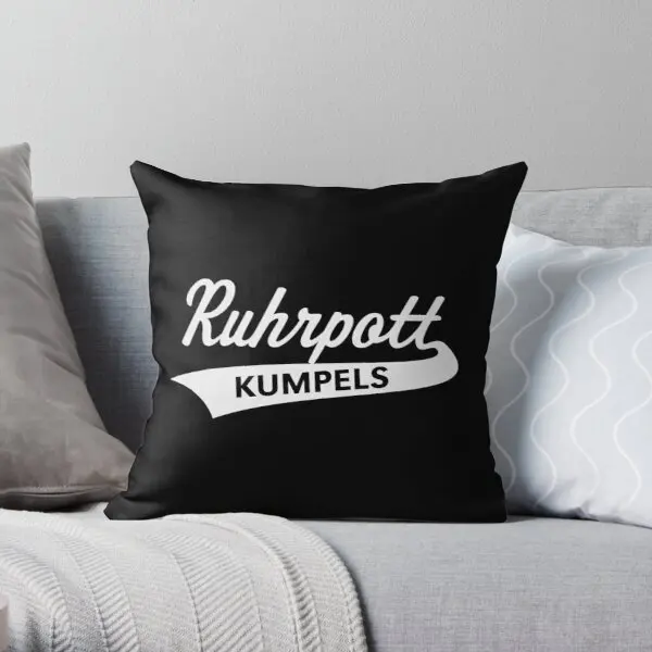 

Ruhrpott Kumpels Ruhrgebiet Kohlenpot Printing Throw Pillow Cover Office Wedding Decorative Decor Square Pillows not include