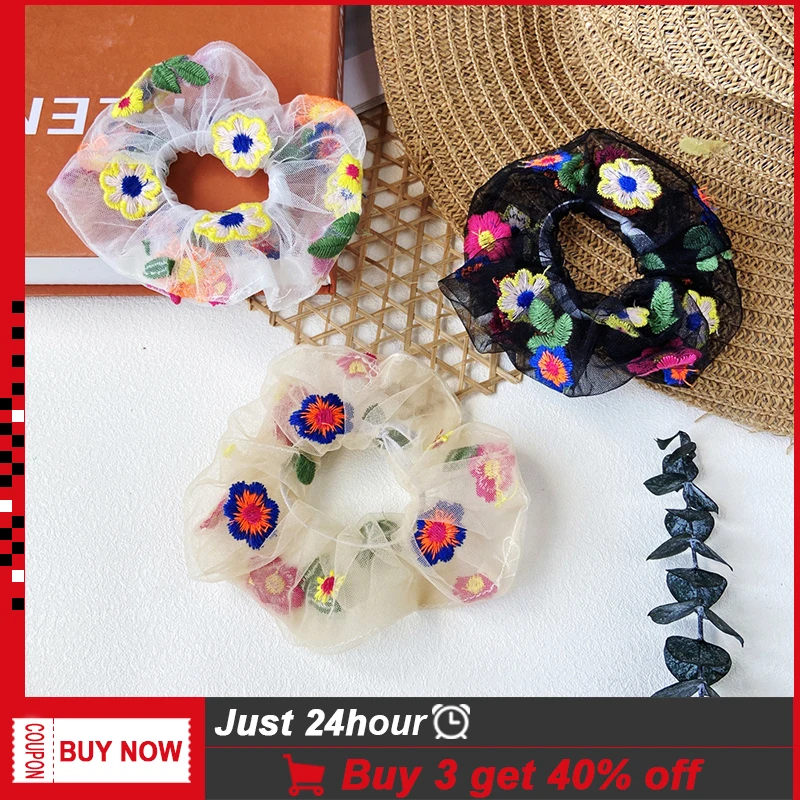 

Резинки для волос Эластичные женские, 3 шт., 40%