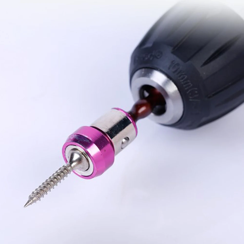 

Universal Magnetic Ring For 6.35mm 1/4\" Drill Bit Magnet Powerful Ring Strong Magnetizer Electric Screwdriver Bits