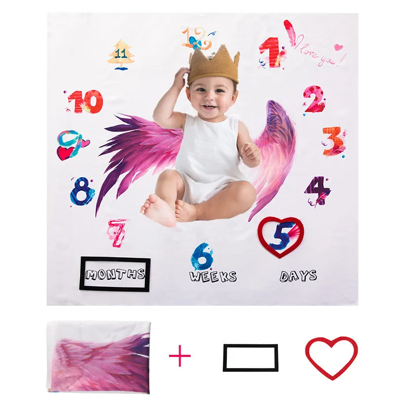 Коврик для фотосессии новорожденных