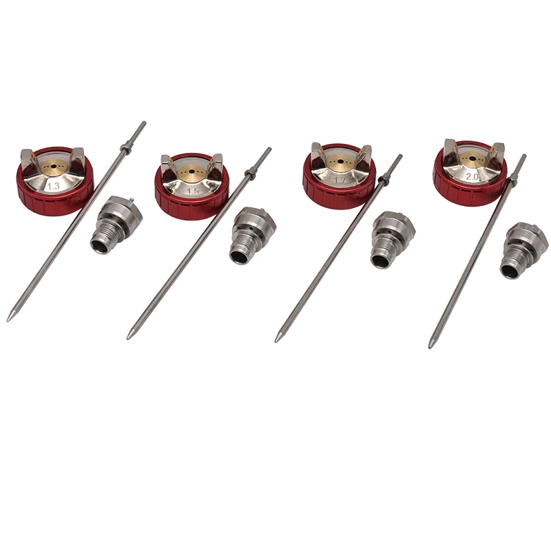 Новый пистолет-распылитель R500 LVLP 1 3/1 5/1 7/2 0 мм набор игл и крышек сопла распылитель