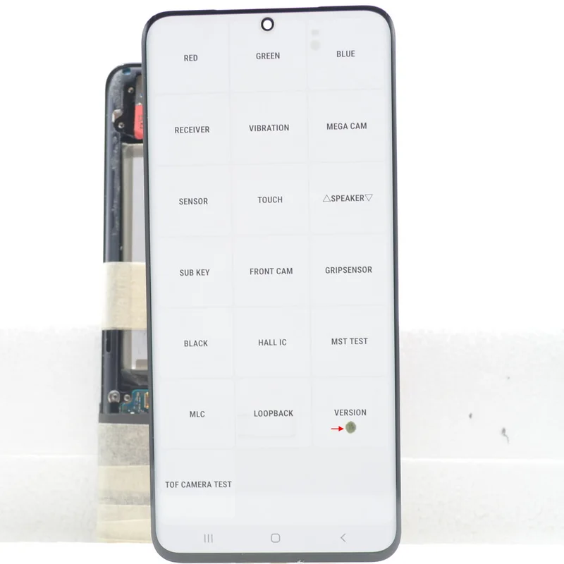 Najtaniej Oryginalny Ekran Dotykowy AMOLED G980F Do Samsung Galaxy S20 Ekran Dotykowy Digitizer Zgromadzenie S20 SM-G981B/DS G981 Wyświetlacz LCD