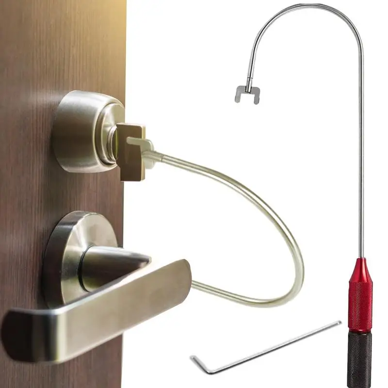 

Locksmith Door Opener Tools Kits Thumb Turn By Pass Tool For Glass Door Unlock Hand Tools Multifunctional Unlock Repair Tools