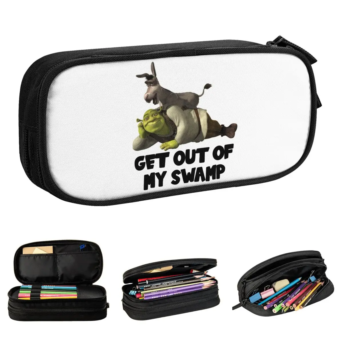 Новинка футляр для карандашей от моих болотков Большой Вместительный пенал